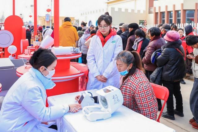 送健康下乡，宿豫医院光明村新春义诊暖民心