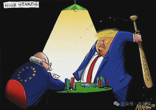 美欧直接开干，全世界看得目瞪口呆