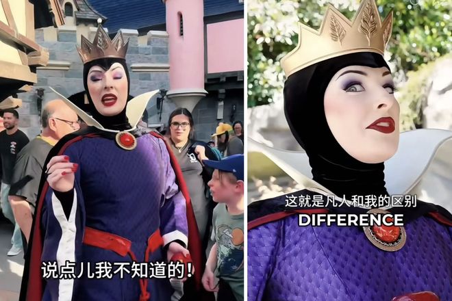 迪士尼的“毒皇后”把游客骂爽了,让角色飞升的扮演者反而被辞退惹怒多少人? 迪士尼的“毒皇后”把游客骂爽了,让角色飞升的扮演者反而被辞退惹怒多少人?